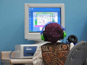 Child with Computer