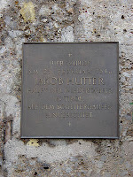 Hutter Denkmal beim Goldenen Dach'l
